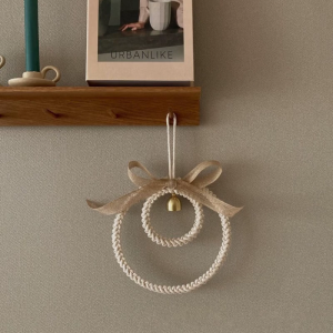 โมบายกระดิ่งลมไม้สไตล์นอร์ดิกสำหรับเด็กจี้ทำมือของประดับแขวนผนังสำหรับตกแต่งห้องเด็กทารก