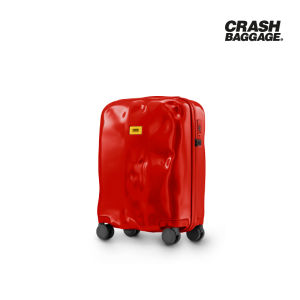 CRASH BAGGAGE กระเป๋าเดินทาง รุ่น COLLAB สีเดอะสแตนดาร์ด เรด