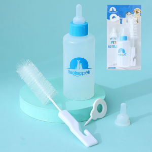 Pet Feeder Set with Box Kitten Milk Feeder Syringe Medicine Feeder Nursing Newborn Pet Feeding Tool Puppy Feeder