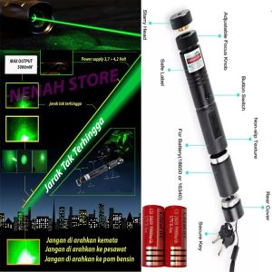 TERBAIK GREN LASER POINTER JARAK JAUH LASER HIJAU LURUS DAN VARIASI