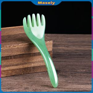 Masely Resin Head massage comb massager stick Five claws comb Head