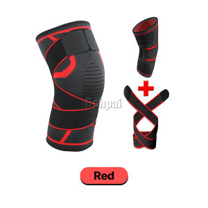 Adjustable Compression Knee Support Brace with Silicone Grip & Straps Breathable Fabric Joint Pain Relief