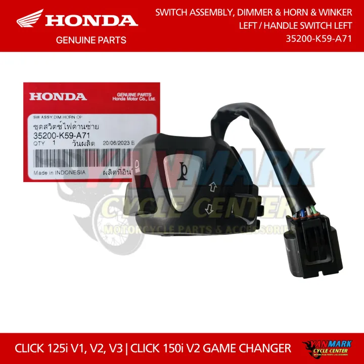 Nos Honda 35200-MG9-952 GL1200A INTERSTATEスイッチアセンブリ