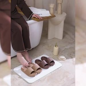 AU Dép xỏ ngón thoáng khí EVA Dép sandal mùa hè mới dành cho nam và nữ nhanh khô thoát nước dép đi trong nhà kiểu dáng dành cho cặp đôi.