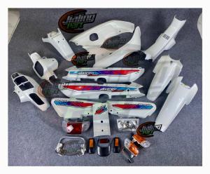 Paket Cover Body Honda Astrea Grand bulus 91 92 putih bodi grand fullset putih bulus full set