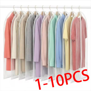 Túi bảo vệ quần áo chống bụi áo khoác vest áo váy cưới vỏ quần áo kín hoàn toàn có khóa kéo túi vải treo2026