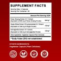 Panax Ginseng & Ginkgo Biloba Capsules  with Ashwagandha Brain Supplements for Memory. 