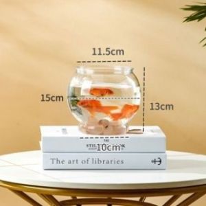 Fish Bowl Plastic Transparent Aquarium Small Fish Tank Home Office Desktop Decorative Goldfish Tank