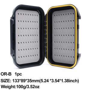 Maximumcatch Waterproof Fly Fishing Box with Slim Grip Foam Plastic Fly Box 170*105*45mm 133*89*35mm