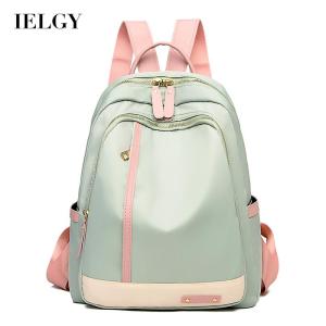 IELGY Ba Lô Vải Oxford Sức Chứa Lớn Phù Hợp Với Phong Cách Trường Đại Học Chống Thấm Nước Và Trọng Lượng Nhẹ Cho Nữ