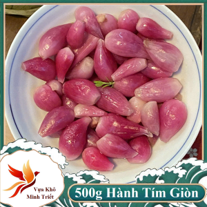 Hành Tím Muối Màu Đẹp Mắt Giòn Tan Chua Chua Ngọt Ngọt Đánh Tan Mọi Ngán Ngấy- VỰA KHÔ MINH TRIẾT
