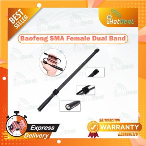 Antenna foldable tactical baofeng SMA female dual band