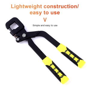 Work Home Tool Durable Handheld Punch Steel Pliers Non-Slip Stud Plier Sturdy Time Saving Long Nose Keel Forceps