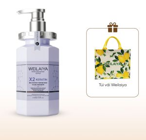 Dầu hấp tóc phục hồi đa tầng Weilaiya chiết xuất nấm Truffle dưỡng tóc chuyên sâu mượt tóc cho tóc khô xơ chai 450ml