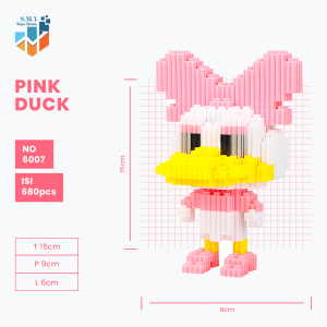 SMY Nano Block DONALD DUCK Mini Figure Mainan Anak Bricks Education Toys Balok Susun Puzzle 3D DIY