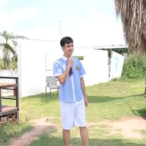 Summer College Style School Uniform for Middle School Students Korean Style Short Sleeve Business Attire School Uniform for Students Uniform-Styled Pleated Skirt Suit Photography