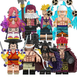 WM6188 Enel Kaidou Charlotte Edward Eustass Marco Figure Building Block Set Anime Kids Toys