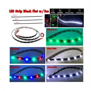 CPA 1Pc Car/Motorcycle 45CM60CM90CM LED Strip Light SMD 3528 Flexible Stripe Strobe Lights (Good Quality)