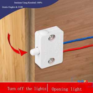 Bcsongben Switch Lampu Lemari Closet Wardrobe Light Automatic Switch - YGKG1 - White