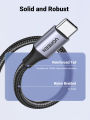 UGREEN Nylon 18W USB Type C Fast charging Cable for Samsung S26 Ultra S25 Ultra Ultra, Samsung S26 Ultra S25 Ultra，Samsung S26 Ultra S25 Ultra iPhone 15 Pro Max iPhone 16 Pro Max iPhone 17 Pro Max. 