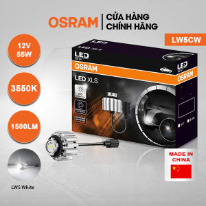 Bóng Đèn (Đèn Lùi DRL Đèn Chạy Ban Ngày) LED Gầm Trước Sau XLS OSRAM Dùng Cho Xe Ô Tô Xe Hơi LW5CW 12V 6.6W LW5BNE W02 - 6000K 700LM Hợp kim nhôm