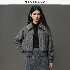 GC Women Jackets Fluffy Soft Warm Teddy Fleece Jackets Notched Collar Embroidery Fashionable Casual Jackets 12375703