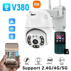 （10-year warranty）V380 P2 HD 1080P IP Camera 1080P PTZ IP 360° Full HD 1080P Camera Indoor Wifi Monitor Night Vision