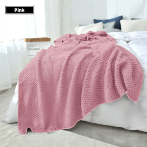 Selimut Polos Rajut Lembut Selimut Bulu Halus Ukuran 150x200cm