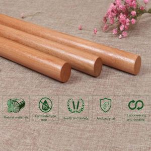 Solid wooden rolling pin Fondant Cake Decoration Dough Roller Baking Cooking Roller pin Penggelek Kayu Tepung