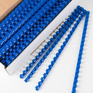 Binding Rubber Ring 21 Hole A4 Document Loose-Leaf Binder 6-20mm PVC Coils Machine Special Punch Binding Supplies Comb Binder Rings/Plastic Comb Rings/Binding Rings/Binding Comb Rings