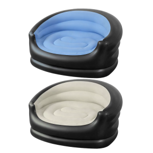 2 Person Heavy Type Air Sofa Waterproofed Materials Spill Proof Flocking Sofa For Outdoor Relaxation And Travel