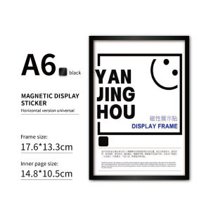 A4 A3 Magnetic Display Sticker Photo Certificate Framework Wall Sticker Magnetic Frame