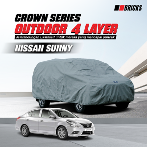 4 Layer Cover Nissan Sunny Sarung Mobil Super Outdoor Anti UV & Waterproof  BRICKS