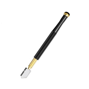 Engineered Glass Trimming Tool With Carbide Sharpened Blade And Contoured Handle For Fatigue Proof Operation