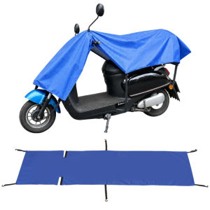 Universal Motorcycle Front Rain Cover Waterproof Dashboard Protector Durable PVC Fabric For E Scooter
