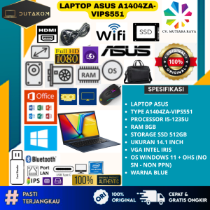LAPTOP ASUS A1404ZA-VIPS551
