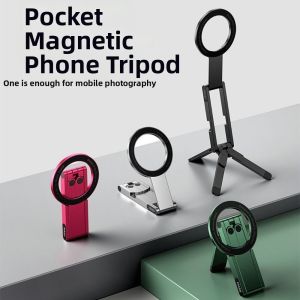 SPENCERRY Adjustable ic Phone Tripod Creative Foldable Phone Stand Stable Support Ultra-thin Single-sided Tripod Travel Photography