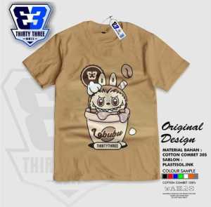Baju Kaos Setelan Anak LABUBU 2-10 thn pakaian anak laki laki setelan pendek