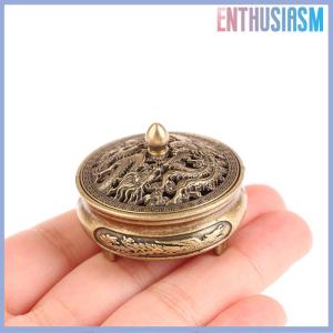 【Enthusiasm】🌟🌟【Hot Sale】🎈 Utensils Incense Lotus Incense Censer Alloy Sandalwood House Furnishings Home Office Decoration