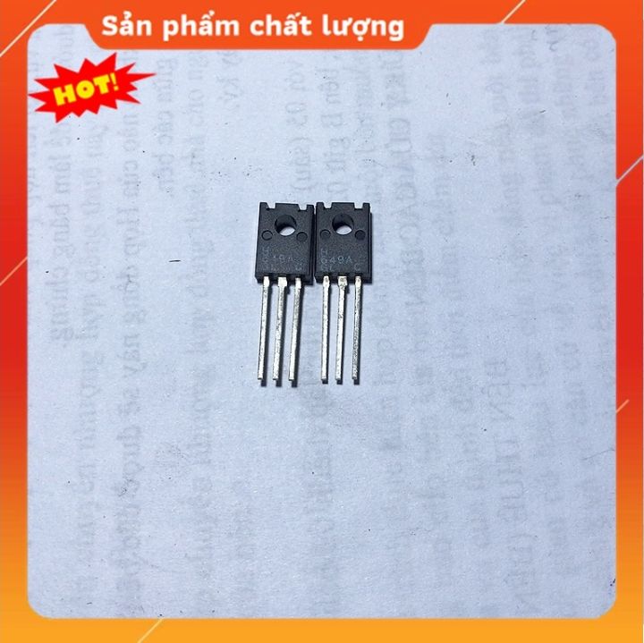 Linh kiện điện tử transistor H669A + H649A To-126F 669a 649a chất 