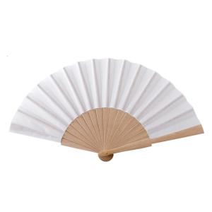 Creative Multicolor Sublimation Hand Fan DIY Heat Transfer Print Folding Fan for Parties Dancing and School Art Classes
