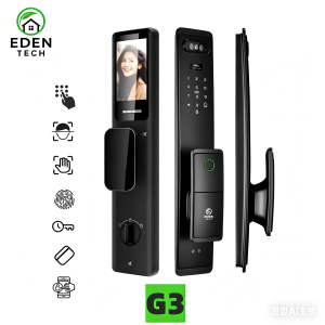 G3smart lock EDENTECH facial recognition palm vein remote control via mobile phone
