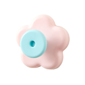 4PCS Flower Suction Cup Hooks No Drill Adhesive Wall Hangers for Bathroom & Kitchen Colorful Towel Key Organizer Cute Home Decor