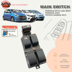 ORIGINAL PERODUA AXIA/MYVI LAGI BEST/NEW AVANZA 2015 MAIN SWITCH POWER WINDOW MAIN SWITCH MASTER DRIVER SIDE SUIS