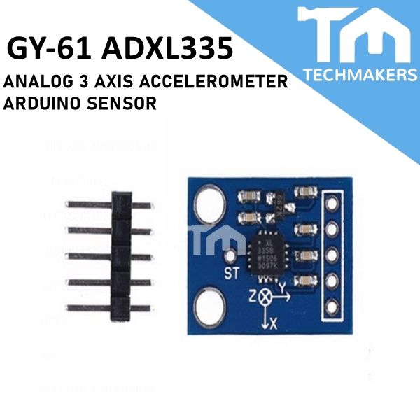 GY-61 ADXL335 Analog 3 Axis Accelerometer Arduino Sensor Module HW-013 ...