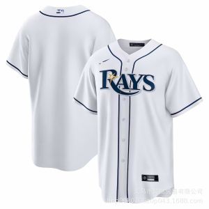 MLB Đội ánh sáng Arosa Reina 56 Số BAY RAYS AROZARENA56 Áo khoác bóng chày thêu phiên bản đô thị