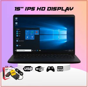 15 INCH WINDOWS LAPTOP | MS OFFICE | EXCEL | POWERPOINTS | 4GB | 16GB SSD CAN EXTEND 512GB