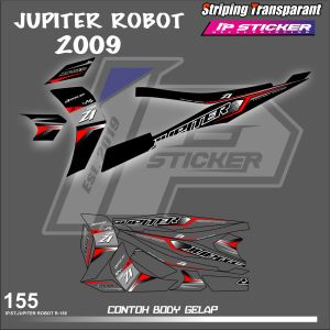 JUPITER ROBOT (COD) STIKER STRIPING MOTOR YAMAHA JUPITER ROBOT - STIKER LIST GRAFIK SIMPLE WARNA VARIASI DESAIN RACING HOLOGRAM DAN TRANSPARAN BISA COD IP.KODE R-155