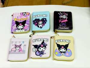Dompet Lipat Sanrio / Dompet My Melody - Kuromi  - Hello kitty Dompet Anak Perempuan Kawaii Fashion