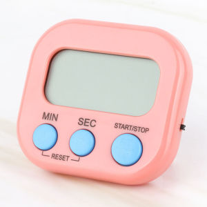 🏆Digital Timer Magnetic Kitchen Cooking Timer LCD Digit Loud Alarm Oven Baking Magnet Timer Office Multipurpose Countdown Clock Back Stand Baking